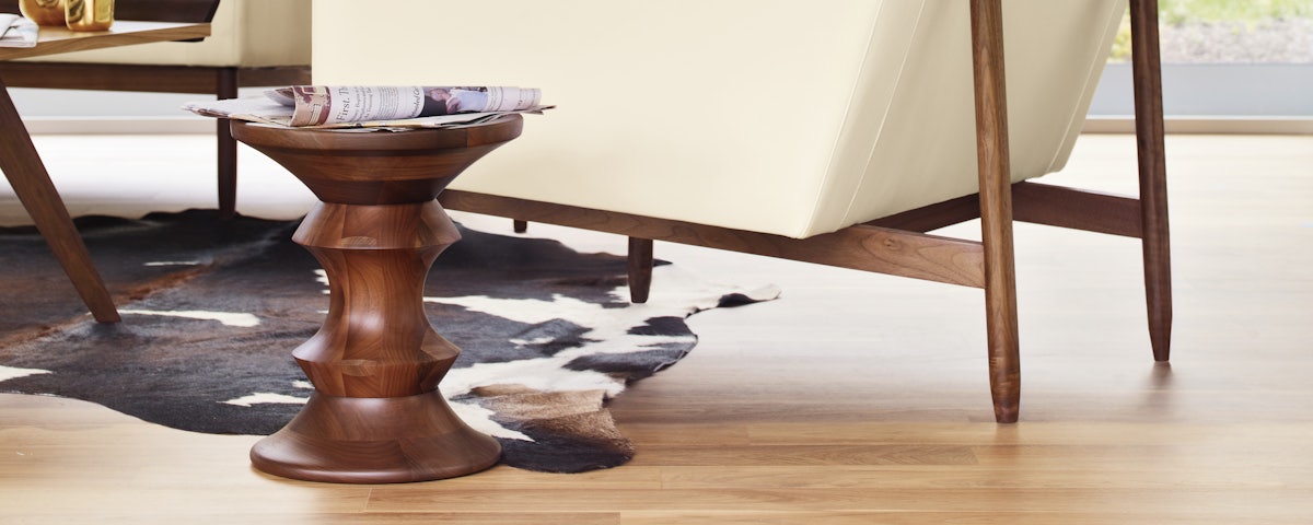 Eames Turned Stool